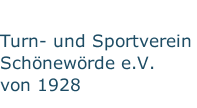 Turn- und Sportverein Schönewörde e.V. von 1928